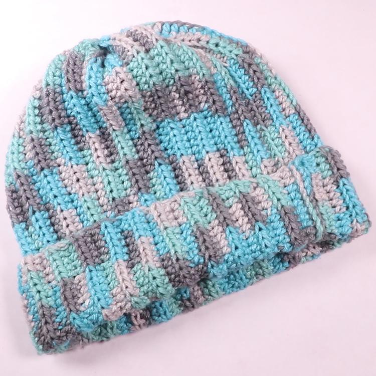 Beginner Crochet Hat Pattern - For New Crocheteres - EASY!