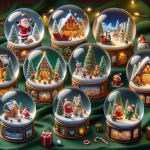 Christmas Snowman and Cottage Snow Globe – FREE Image Download