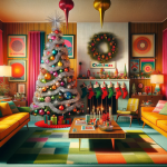 1950’s Themed Christmas Tree – FREE Image Download