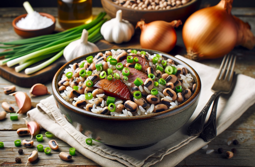 A bowl of Hoppin' John