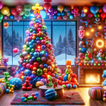 Mermaid Christmas tree – Ai Generated Image – FREE Download