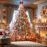 Musical Themed Christmas Tree – FREE Image Download