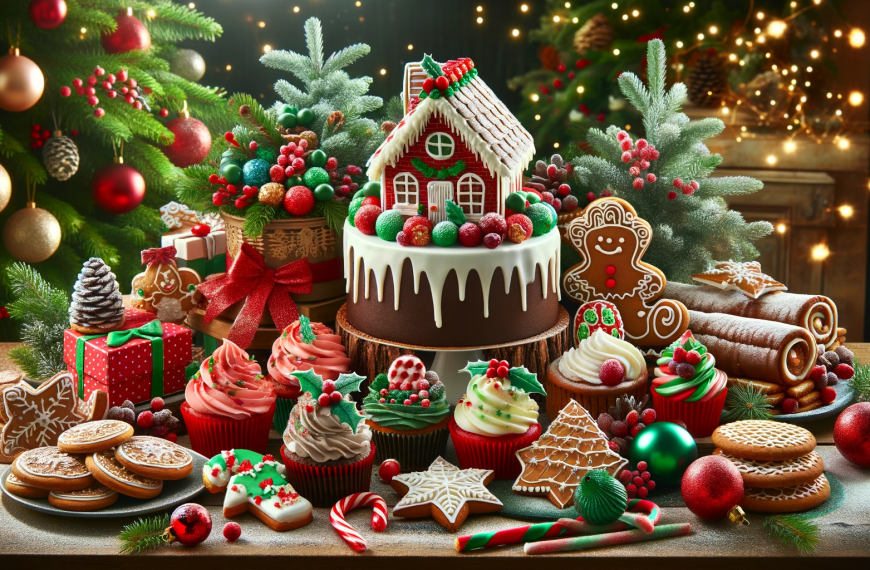 Christmas Cakes and Cupcakes