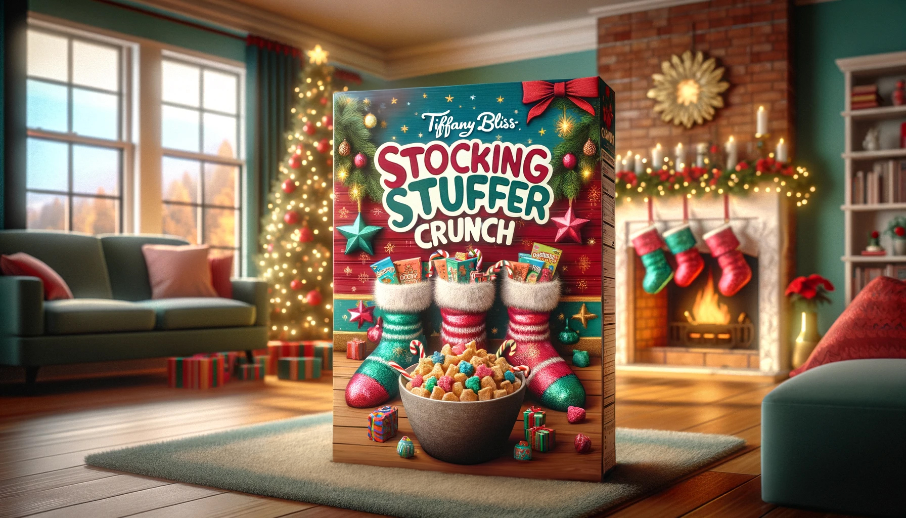 Christmas Cereal Stocking Theme