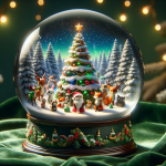 Santa’s Workshop Snow Globe – FREE Image Download