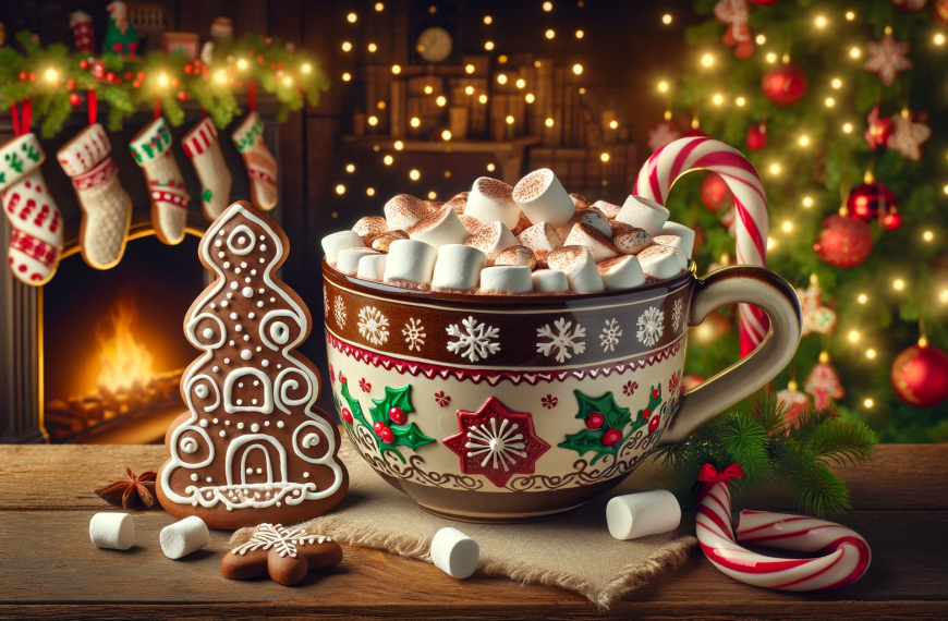 Christmas Hot Chocolate Marshmallows