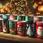 Christmas Reindeer Mug with Cookie – Ai Generated Image – FREE Download