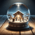 Snow Globe with Santa Claus Christmas Parade – FREE Image Download