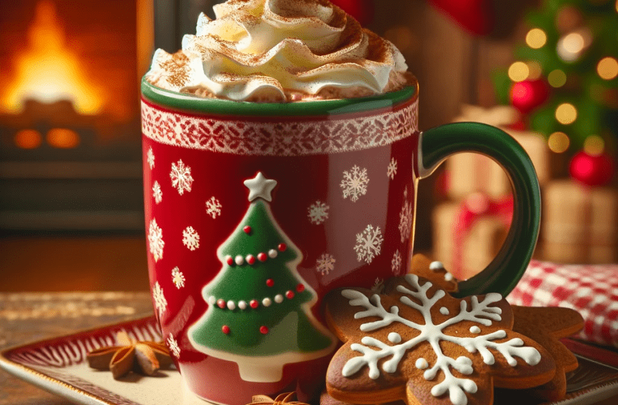 Christmas Tree Mug Hot Chocolate