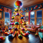 Nashville Music Christmas Tree – Ai Generated Image – FREE Download