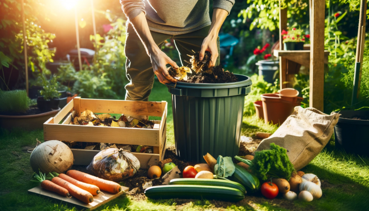 Composting for a healthy garden