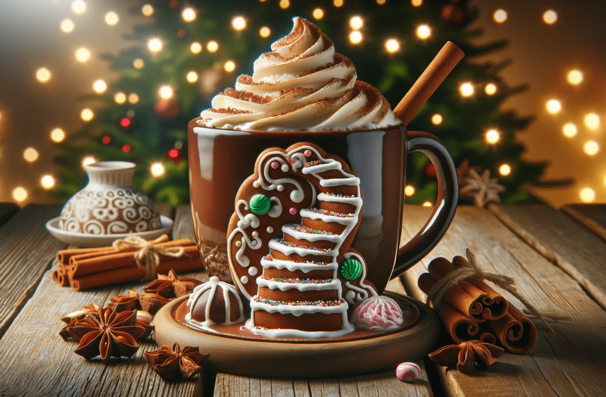 Cookie Stairs Hot Cocoa Cinnamon