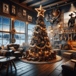 Clown Themed Christmas Tree – Ai Generated Image – FREE Download