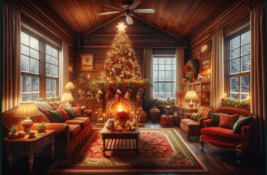 Cozy Christmas Cabin