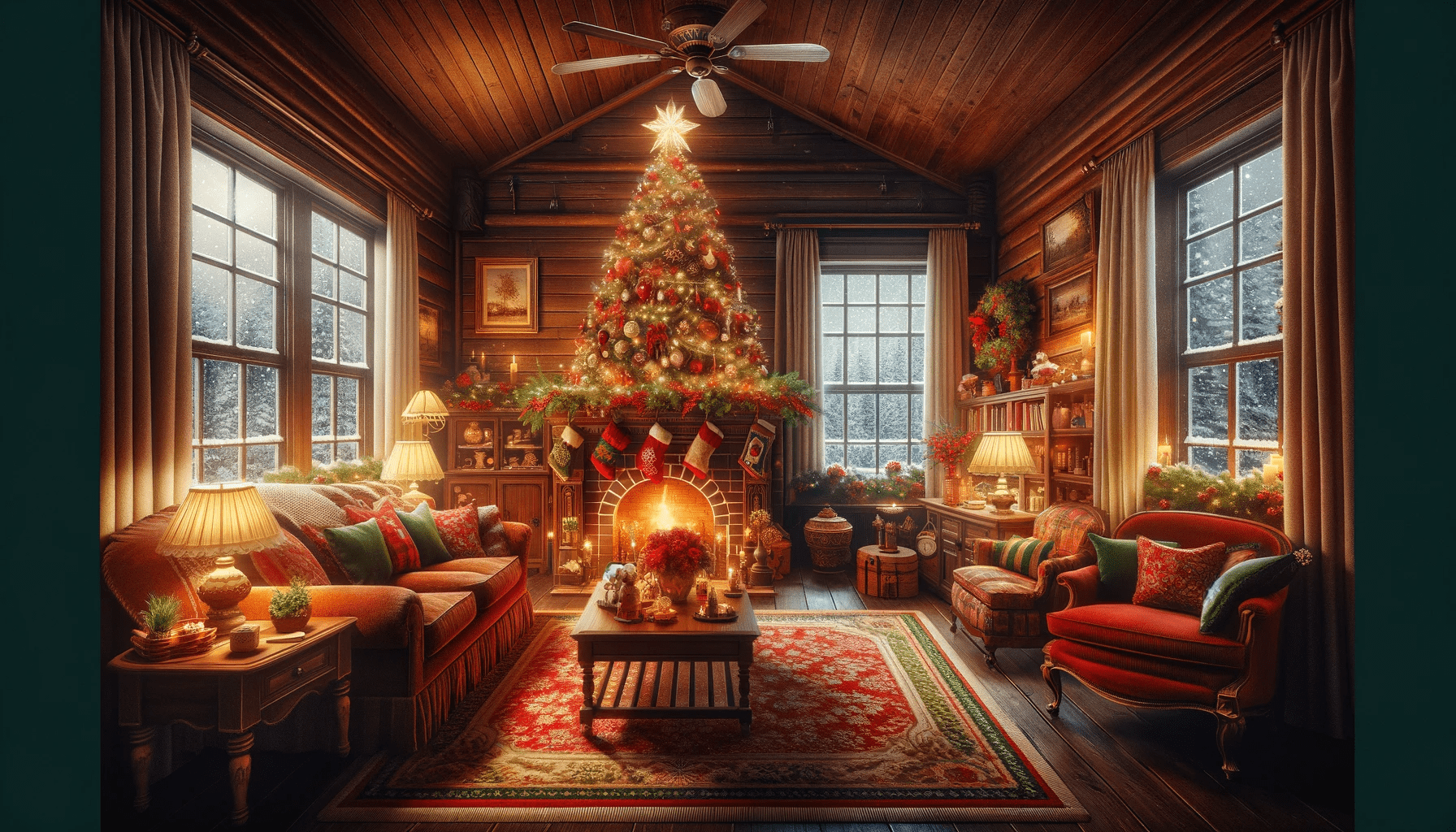 Cozy Christmas Cabin