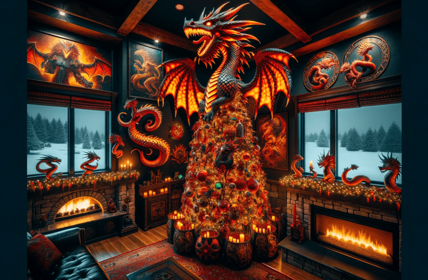 Dragon Christmas Tree 2