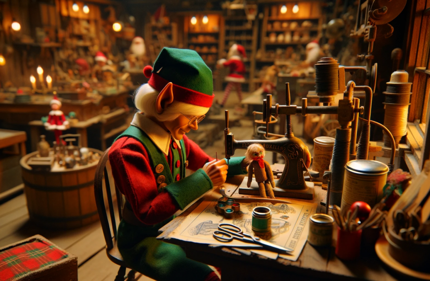 Elf Santas Workshop 1920