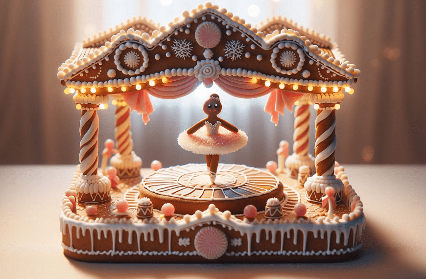 Gingerbread House Ballerina