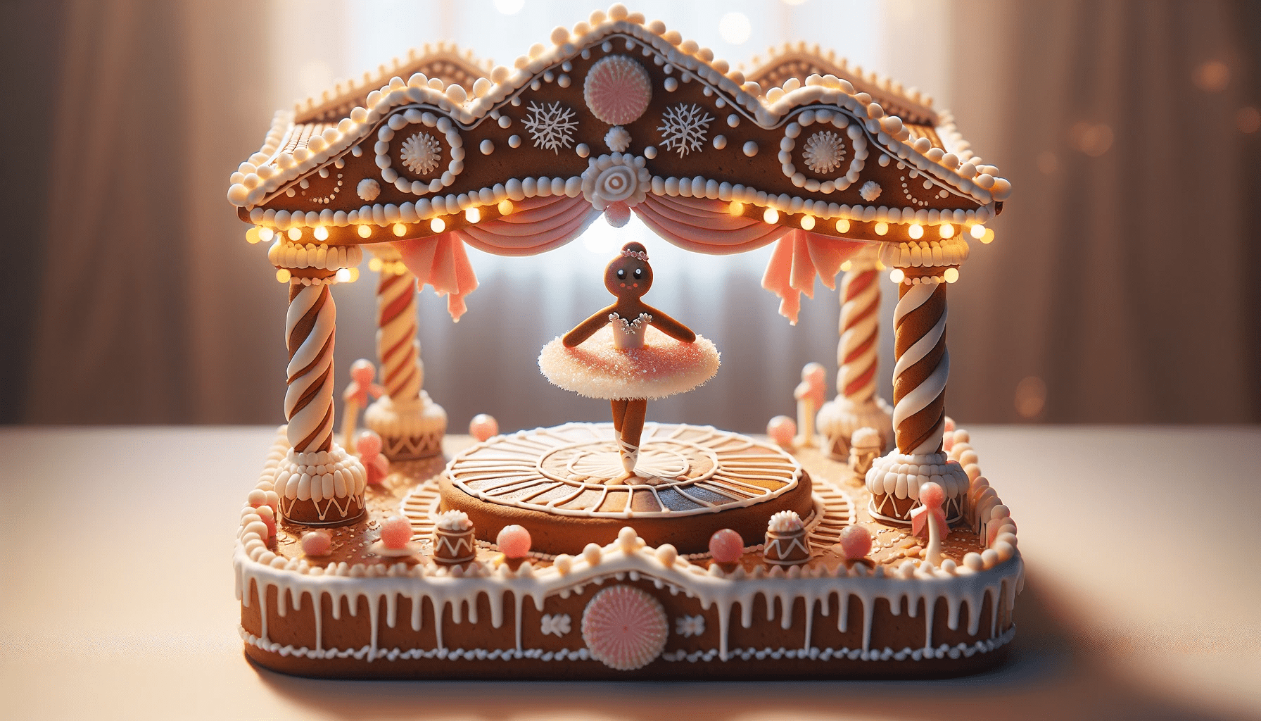 Gingerbread House Ballerina