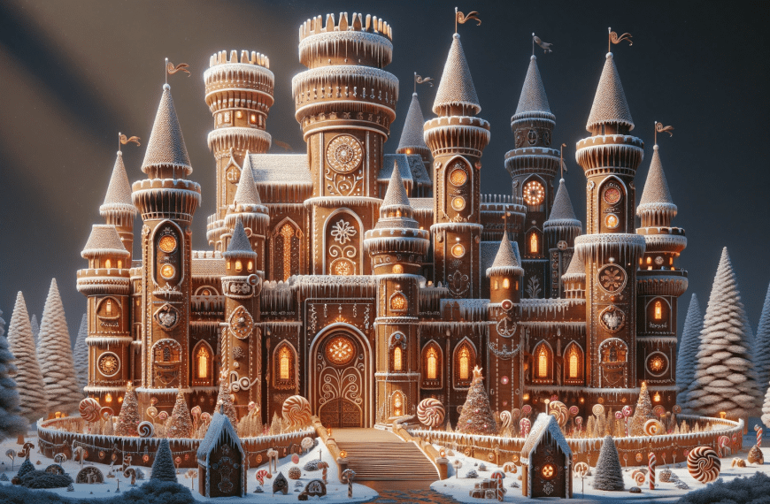 Gingerbread House Castle