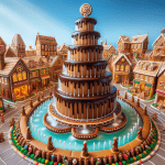 Gingerbread House Storybook Castle – Free Image Download