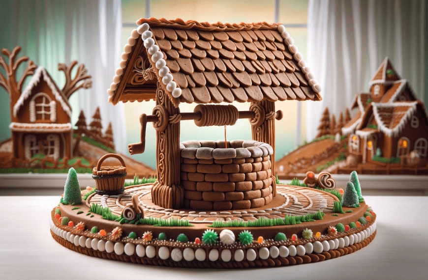 Gingerbread House Wishing Well