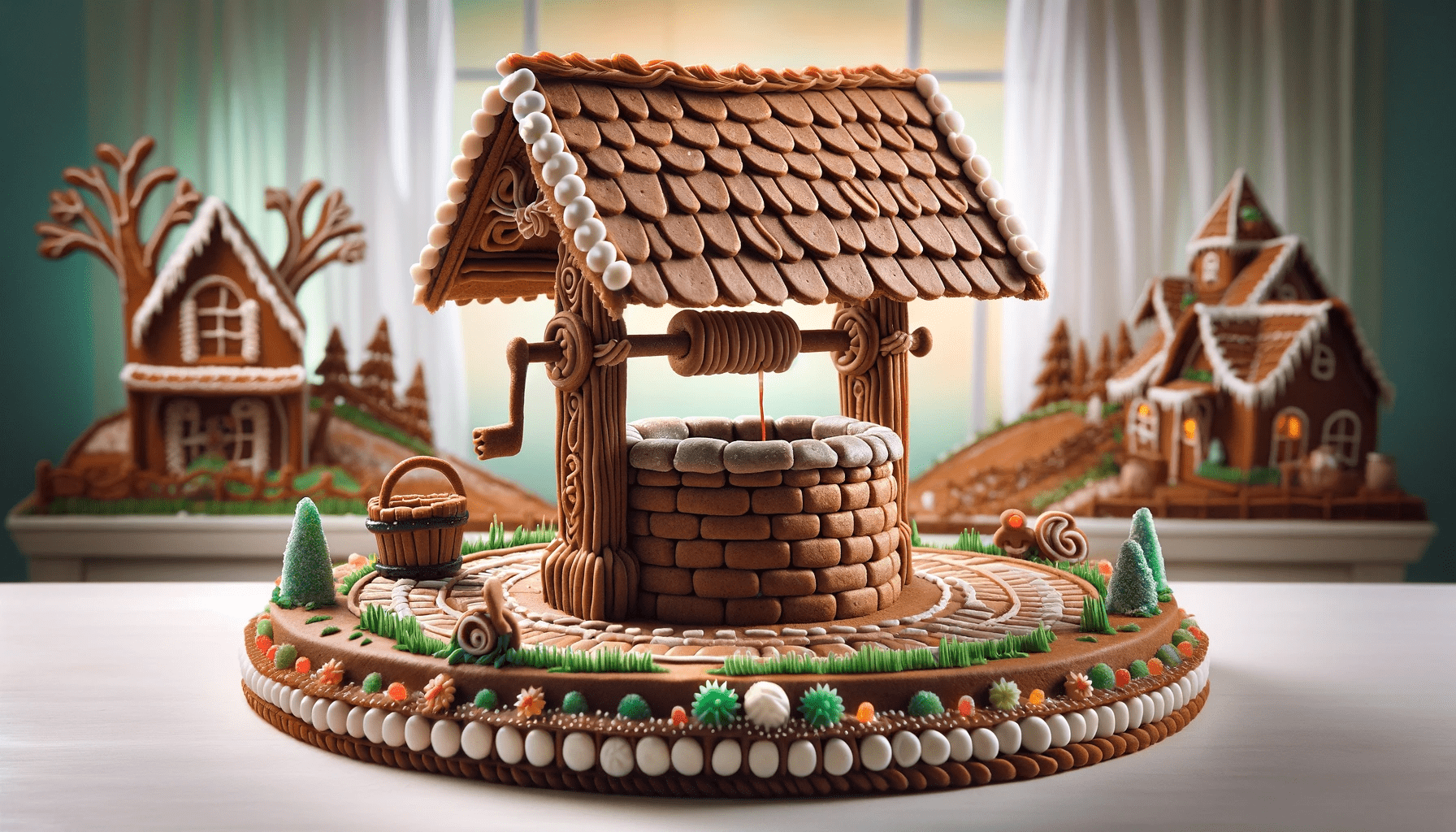 Gingerbread House Wishing Well