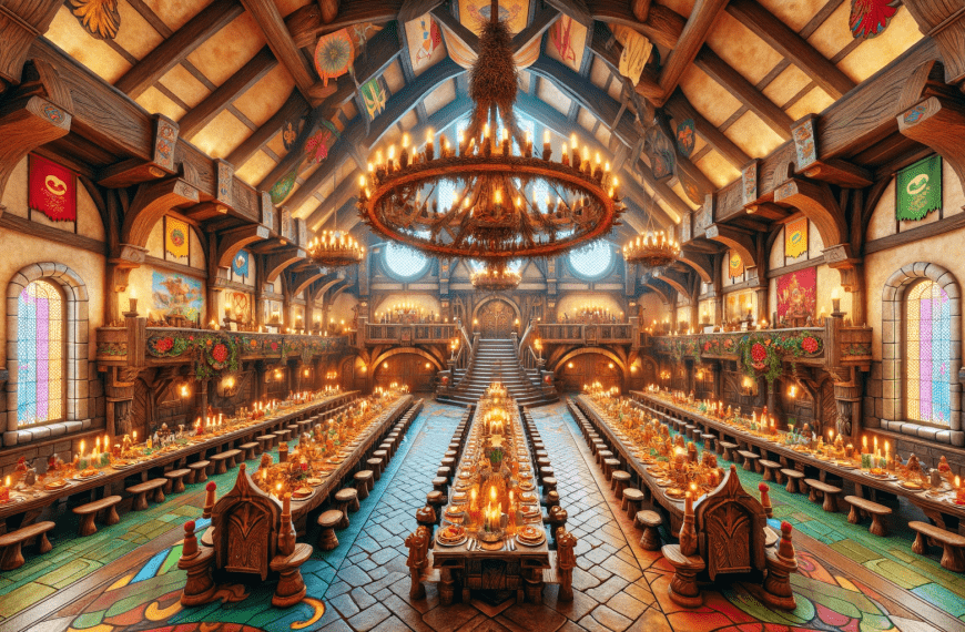 Gnome Castle Banquet Hall