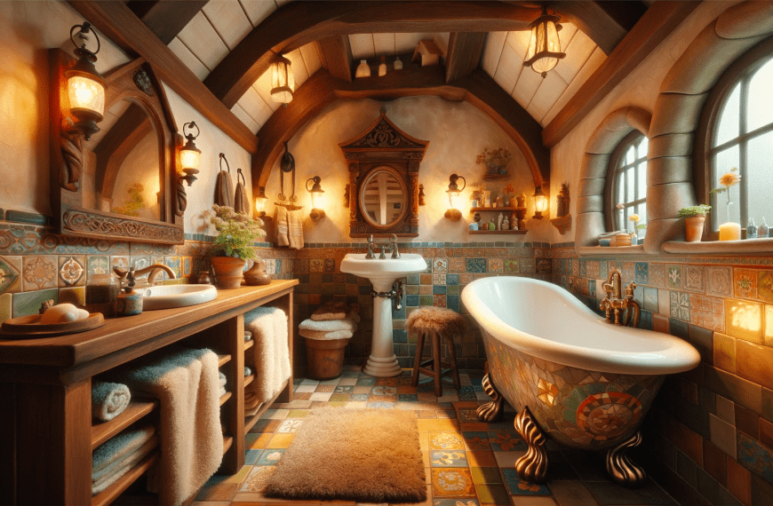 Gnome Castle Bathroom