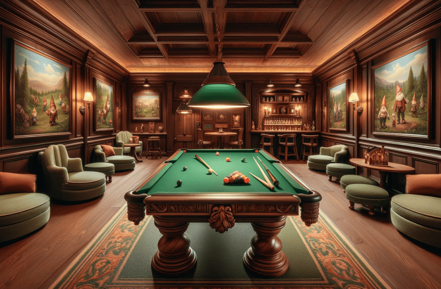 Gnome Castle Billiards Room