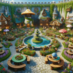 Gnome Castle Study – Ai Generated Image – Royalty FREE Download