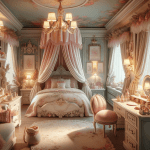 Gnome Castle Princess Bedroom 2 – Ai Generated Image – Royalty FREE Download