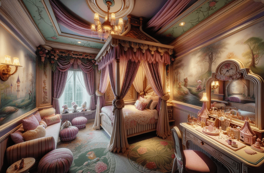 Gnome Castle Princess Bedroom 2