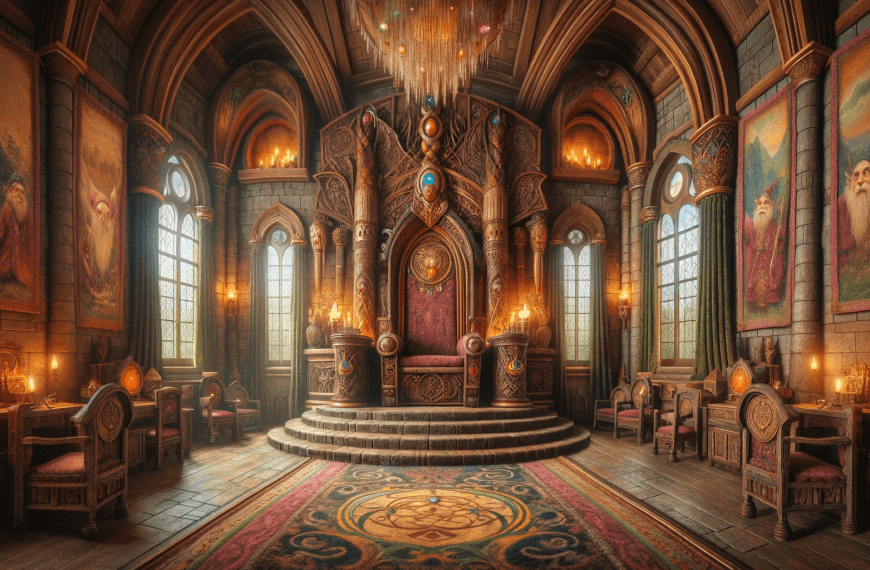 Gnome Castle Throne Room