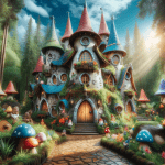 Gnome Castle Foyer – Ai Generated Image – Royalty FREE Download