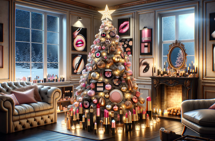 Makeup Christmas Tree