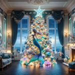 Balloon Animals Christmas Tree – Ai Generated Image – FREE Download