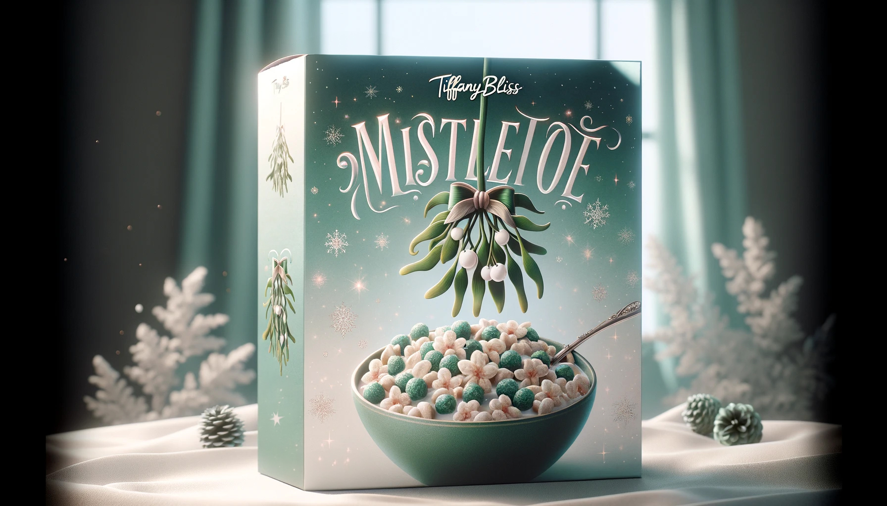 Mistletoe Themed Cereal