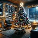 Puppy Christmas Tree – Ai Generated Image – FREE Download