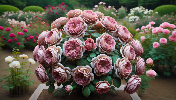 Pink Old Garden Roses