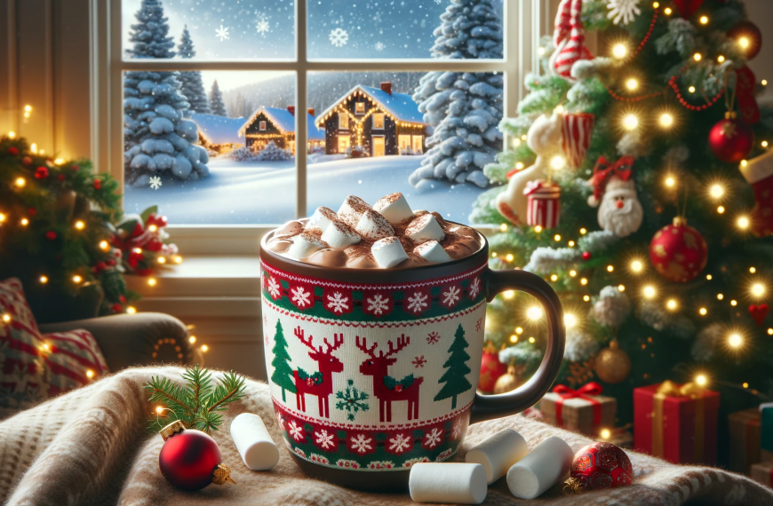 Reindeer Mug Hot Chocolate