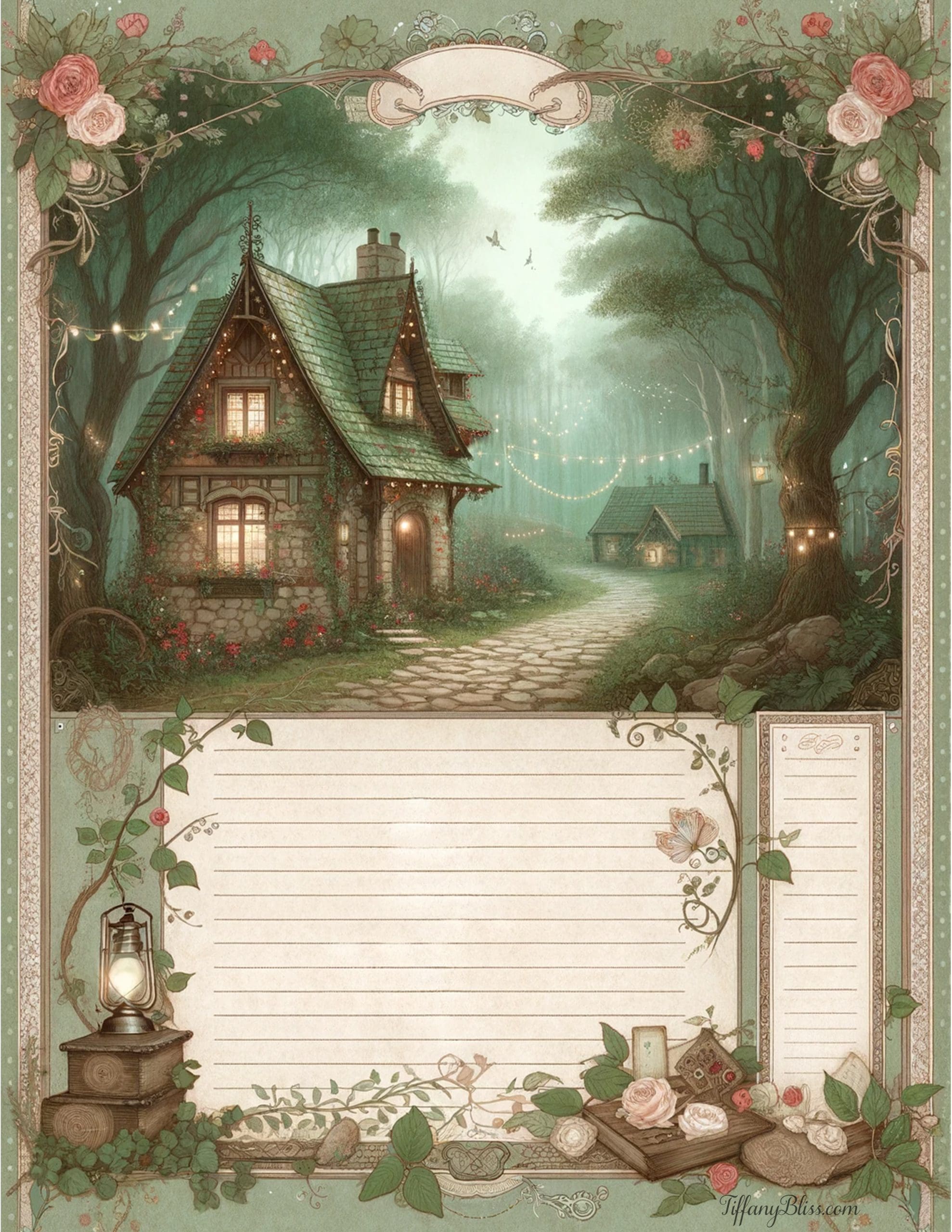 Sage Cottage Stationery scaled