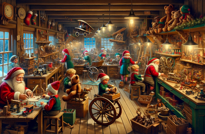 Santas Workshop 1910