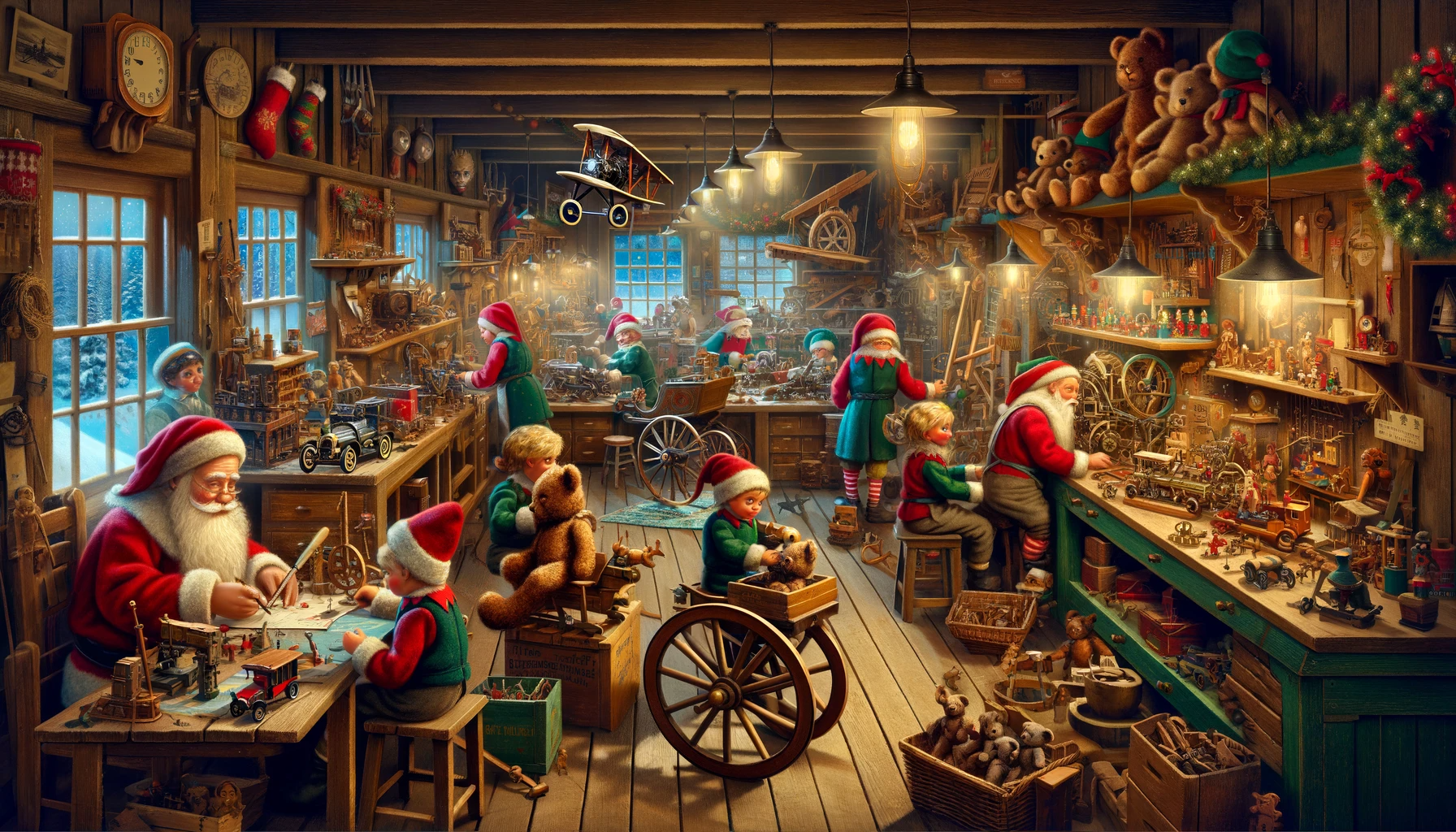 Santas Workshop 1910