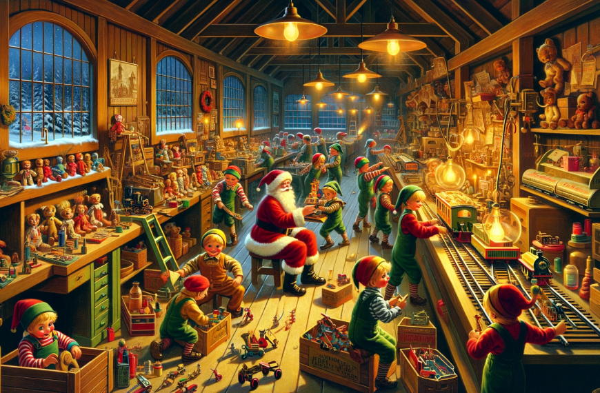 Santas Workshop 1920