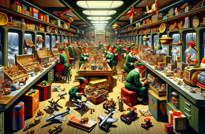 Santas Workshop 1930