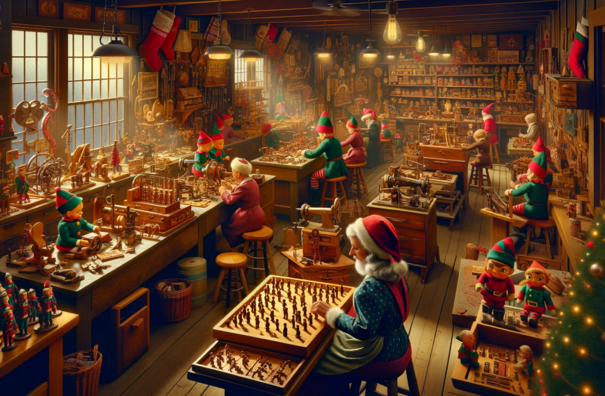 Santas Workshop 1940