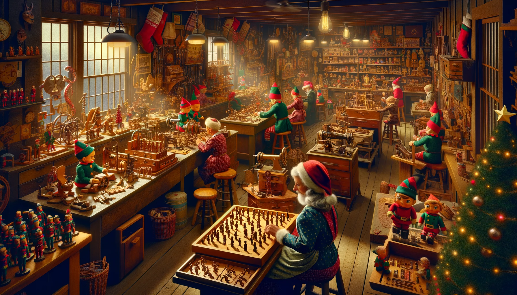 Santas Workshop 1940