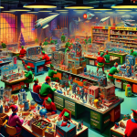 Santa’s Workshop 1950 – FREE Image Download