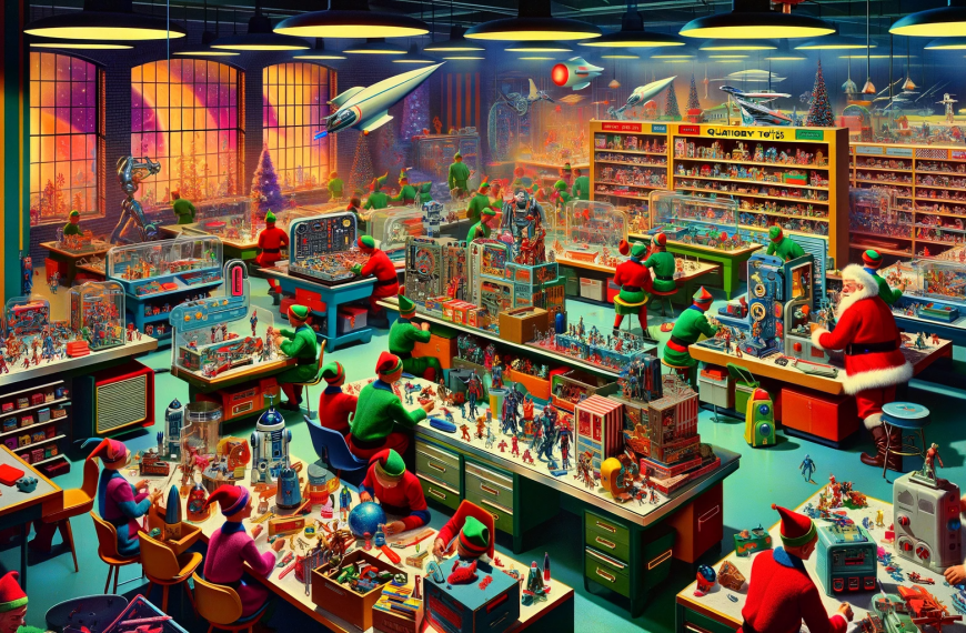 Santas Workshop 1960